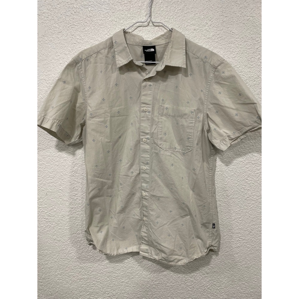 The North Face Shirt Mens Medium Short Sleeve All Over Print
